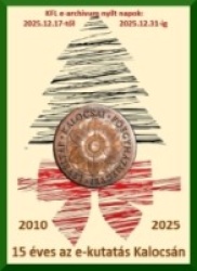 15 nyílt nappal ünnepel a 15 éves kalocsai e-kutatás